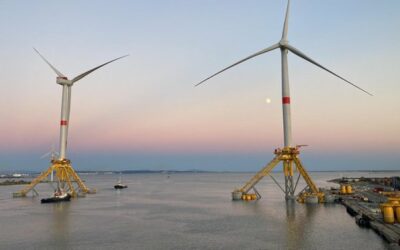 La deuxième éolienne flottante de Provence Grand Large est en mer
