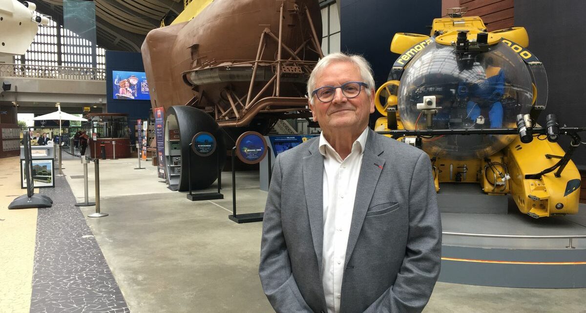 Frédéric Moncany ajoute une corde à son arc avec la présidence de La Cité de la mer à Cherbourg