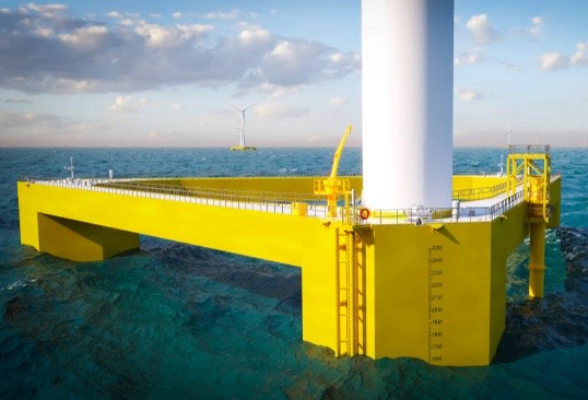 Le WindFloat F de Principe Power s’adapte aux infrastructures portuaires