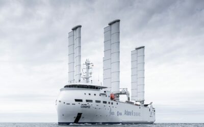 Canopée, le navire hybride conçu sur-mesure pour ArianeGroup est inauguré