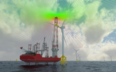 Huisman lance un système de détection du vent pour sécuriser l’installation des éoliennes en mer