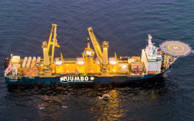 Van Oord confie à Jumbo Offshore des travaux de transport et d’installation the Baltic Eagle offshore wind