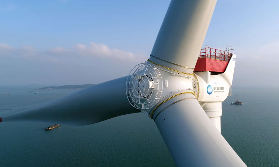 MingYang Smart Energy a dévoilé l’éolienne offshore de 22 MW
