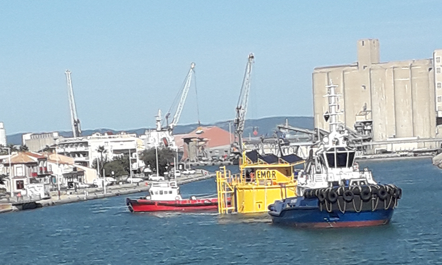 La Bouée de raccordement pour Eolmed est en place … point sur Provence Grand Large et Eoliennes Flottantes Golfe du Lion