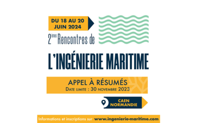 Appel à résumé pour les Rencontres de l’Ingénierie Maritime 2024