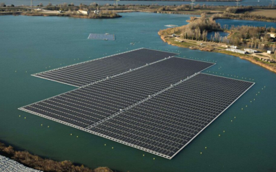 Q Energy a débuté la construction du plus grand parc solaire flottant d’Europe