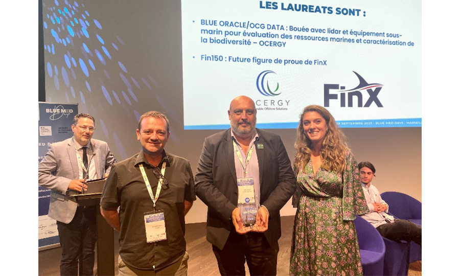 FinX & Ocergy, 2 lauréats pour le Trophée Innovation du Pôle Mer Méditerranée