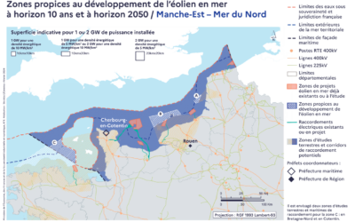 Le débat public « La mer en débat » sur la façade Normandie – Hauts de France relève quatre temps forts du mois mars