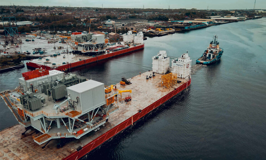 Siemens Energy et Smulders livrent les surfaces de la sous-station offshore de Moray West