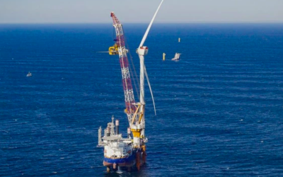 La première éolienne offshore de Siemens Gamesa installée à South Fork Wind