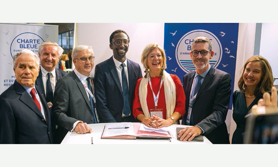 Signature d’une charte EMR aux Assises de l’économie de la mer