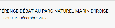 La Mer en Débat : les évènements de la semaine à ne pas manquer