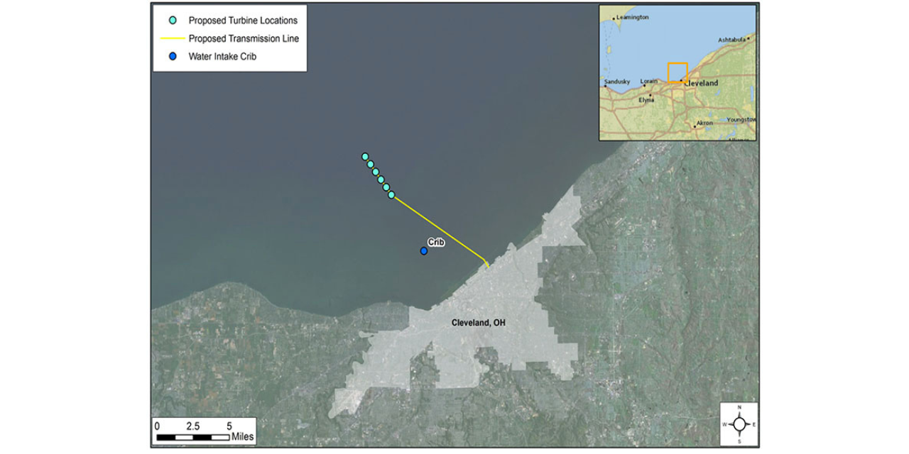 Le projet du parc éolien d’eau douce de Lake Erie est abandonné, mais la LeedCo ne veut pas céder