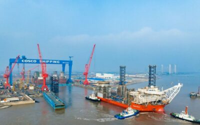 La Chine a dévoilé le navire éolien offshore de Cadeler