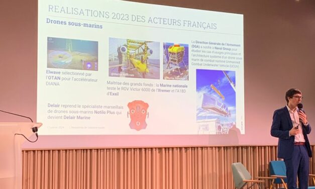 GICAN :  Enjeux des drones et systèmes autonomes dans la sécurité des parcs éoliens en mer notamment – 2