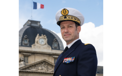 VA Samuel Majou, CESM : « L’objectif final est de faire passer les messages clés liés à la pensée stratégique navale et maritime, avec des organismes de tous horizons « .