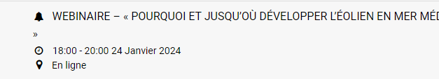 La Mer en Débat : les évènements de la semaine à venir à ne pas manquer