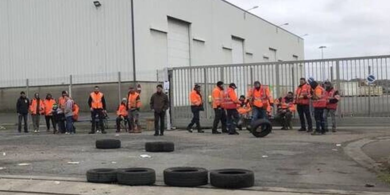 Grève des dockers dans les ports français