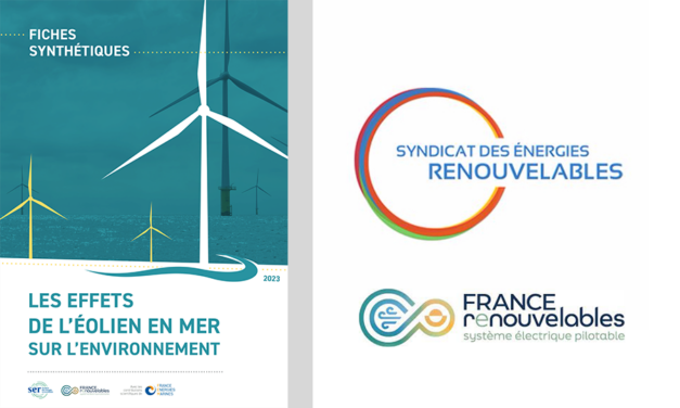 France Energies Marines publie avec le soutien du SER et de France Renouvelables un aperçu des pressions identifiées pour l’éolien en mer