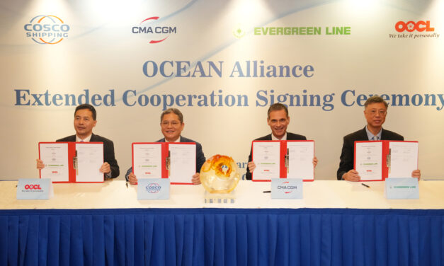 CMA CGM, COSCO SHIPPING, Evergreen et OOCL prolongent OCEAN Alliance à 2032