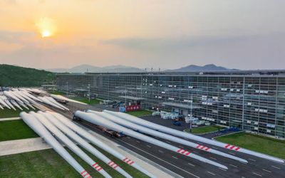 La pale la plus longue sur terre est sortie de l’usine de l&rsquo;équipementier chinois SANY