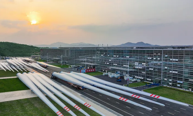 La pale la plus longue sur terre est sortie de l’usine de l&rsquo;équipementier chinois SANY