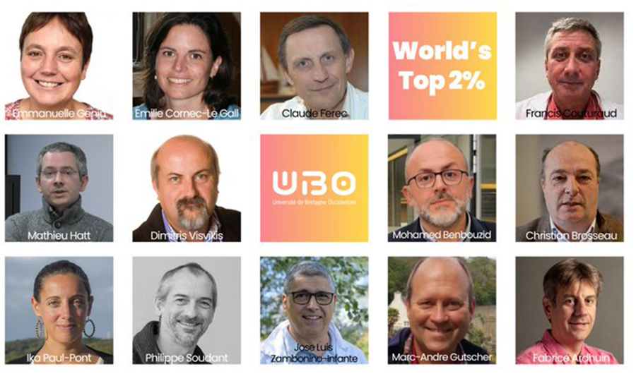 Top 2% mondial : 13 chercheurs de l’UBO classés en 2023