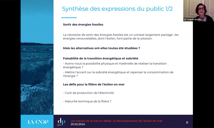 3ème Mardis de la mer en débat : Faut-il développer l’éolien en mer au nom de l’urgence climatique . Opportunités et enjeux économiques?