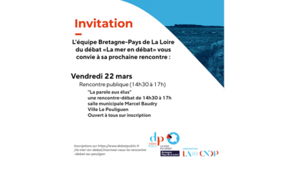 La Mer en débat : une première rencontre « La parole aux élus » au Pouliguen