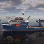 Norvège : un nouveau navire dont tout l’équipement de levage offshore, y compris la grue de 250 tonnes, est électrique
