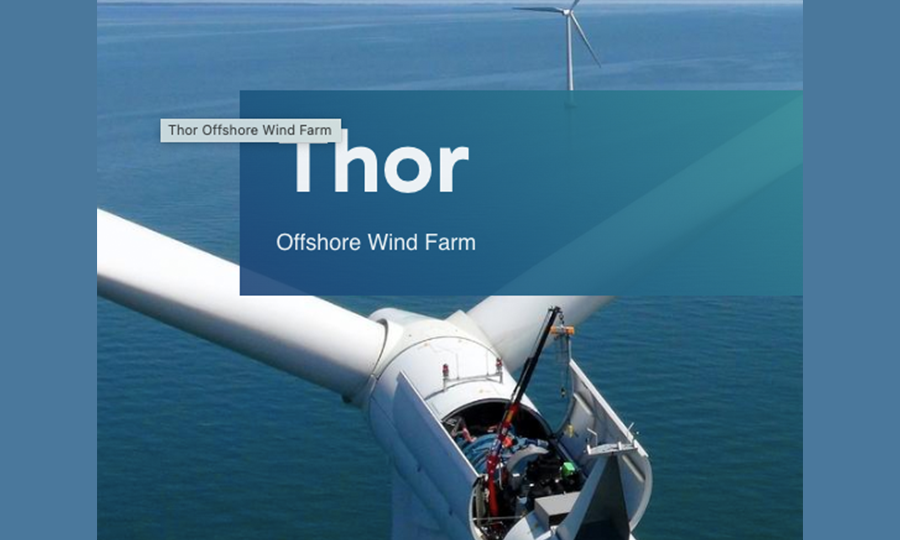 Parc éolien offshore Thor : RWE reçoit l’autorisation de l’Agence danoise de l’énergie de demander un permis