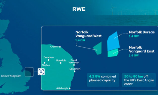 Royaume-Uni : RWE rachète à Vattenfall la zone éolienne de Norfolk (4,2 GW prévus)