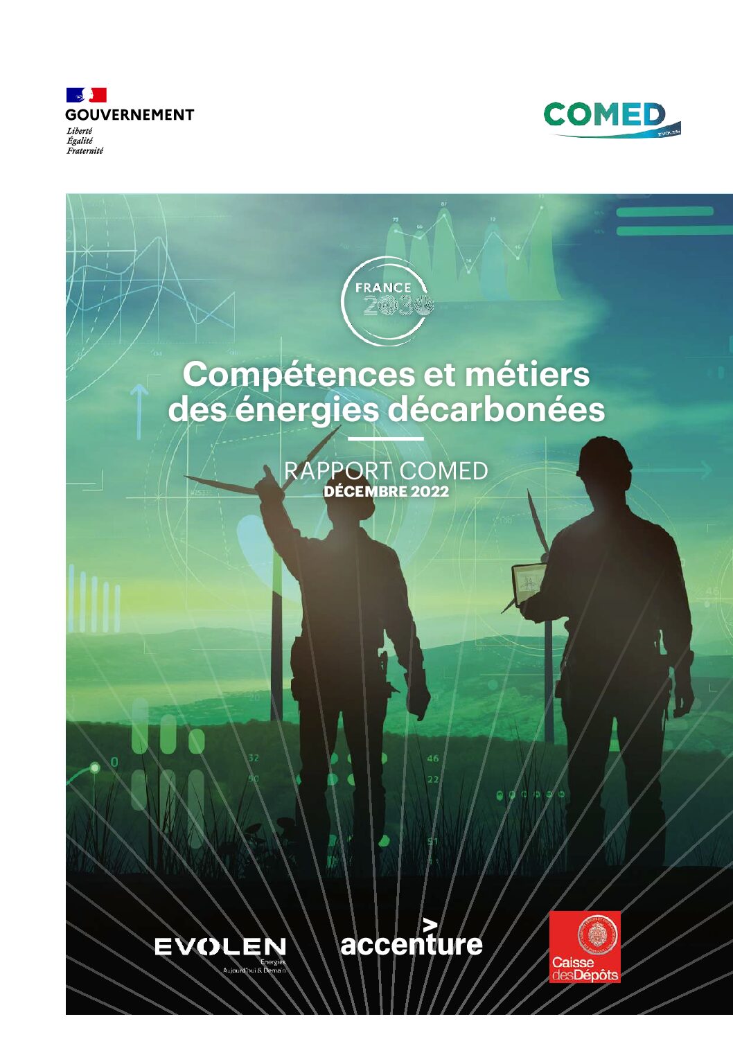 Rapport COMED 2022 : Compétences et métiers des énergies décarbonnées