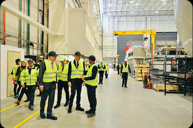 Décarbonation : L’usine de pales Siemens Gamesa implantée au Havre reçoit un crédit d&rsquo;impôt