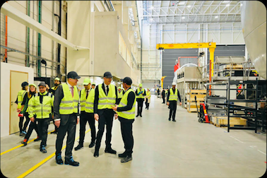 Décarbonation : L’usine de pales Siemens Gamesa implantée au Havre reçoit un crédit d&rsquo;impôt