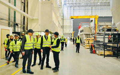 Décarbonation : L’usine de pales Siemens Gamesa implantée au Havre reçoit un crédit d’impôt