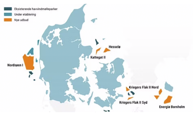 Le Danemark lance le plus grand appel d’offres éolien offshore de son histoire