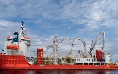 FOWT : Provence Grand Large, les câbles de raccordement électrique en mer ont été installés