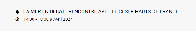 La Mer en Débat : La mer en 3D et les autres événements à venir