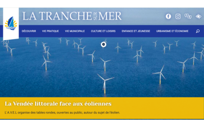 Eolien offshore en NAMO : « Les zones propices auraient dû être présentées plus tôt », jugent les élus vendéens