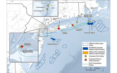 L’État de New York bloque trois parcs éoliens en mer