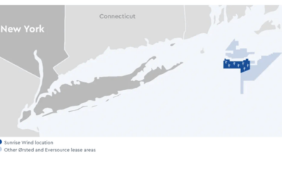 New York : Eversource Energy cède sa part de 50 % dans le projet Sunrise Wind