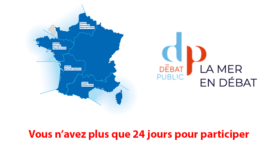 La mer en débat : plus que 24 jours pour y participer