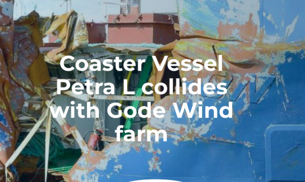 L’enquête sur la collision du cargo avec une fondation du parc en mer Gode Wind 1 d’Orsted apporte un premier éclairage