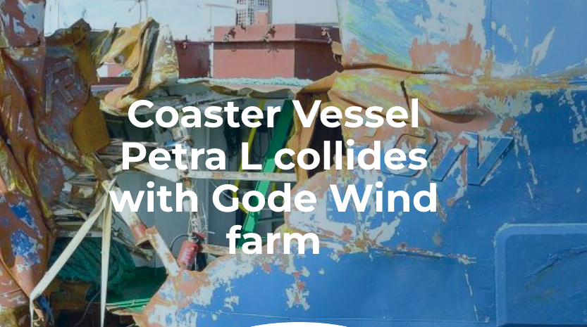 L’enquête sur la collision du cargo avec une fondation du parc en mer Gode Wind 1 d’Orsted apporte un premier éclairage