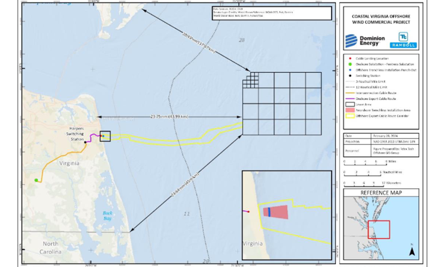Robert M. Blue de Dominion Energy : Cette 1ère fondation posée est une journée monumentale pour l’équipe de Coastal Virginia Offshore Wind !
