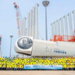 Vestas a posé la première éolienne V174-9,5 MW du parc éolien en mer Zhong Neng