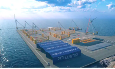Financement européen de 13,4 millions d’euros pour le démonstrateur d’éolienne flottante NextFloat