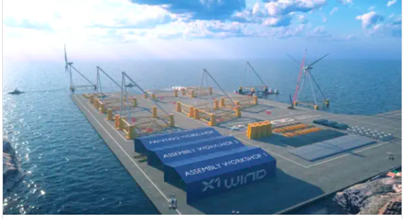 Financement européen de 13,4 millions d’euros pour le démonstrateur d’éolienne flottante NextFloat