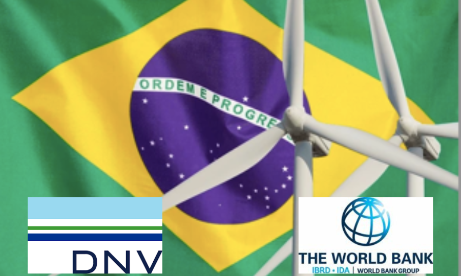 Brésil : la Banque mondiale publie une étude de DNV sur les scénarii pour le développement de l’éolien offshore